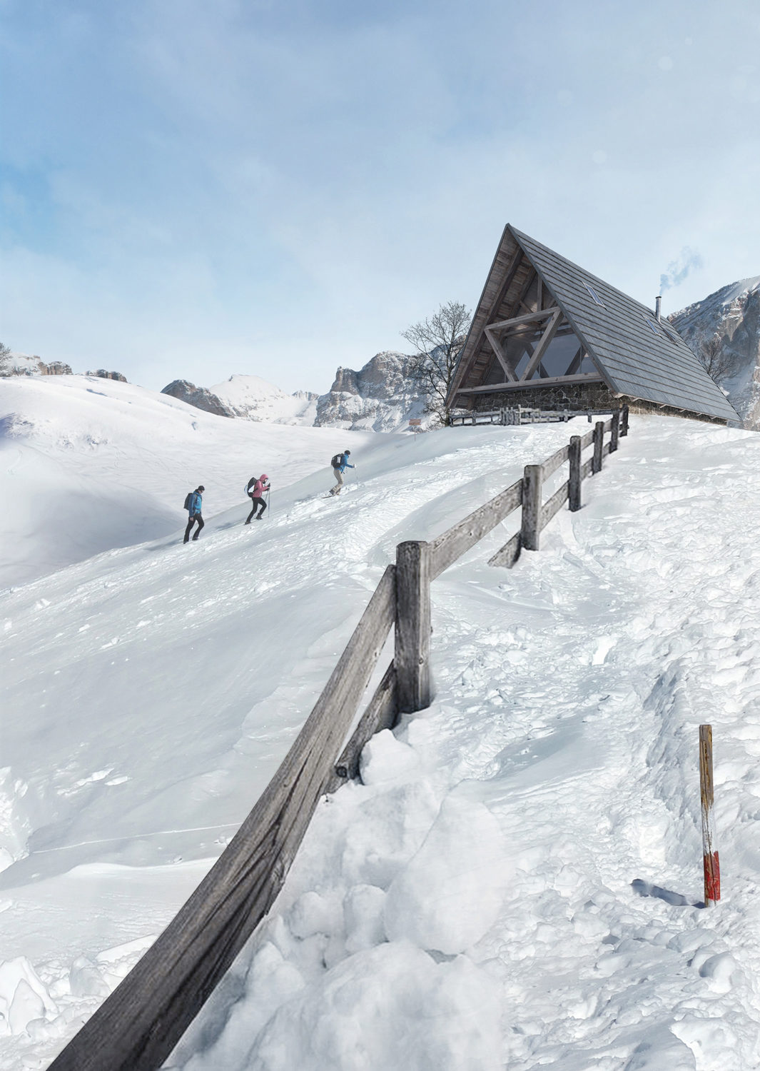 Mountain chalet in Cortina – Giovanni Cattani Architect, 2015