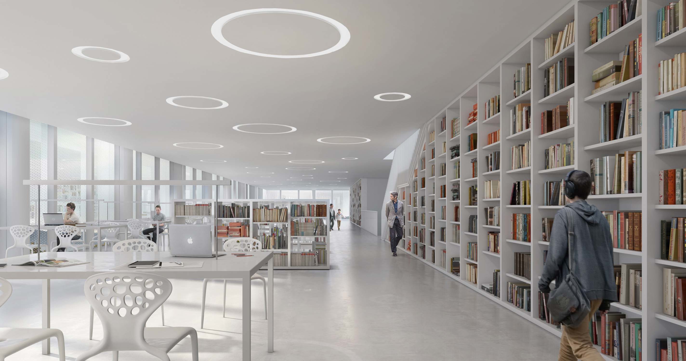 New library in Varna – AMA Andrea maffei Architects, 2016