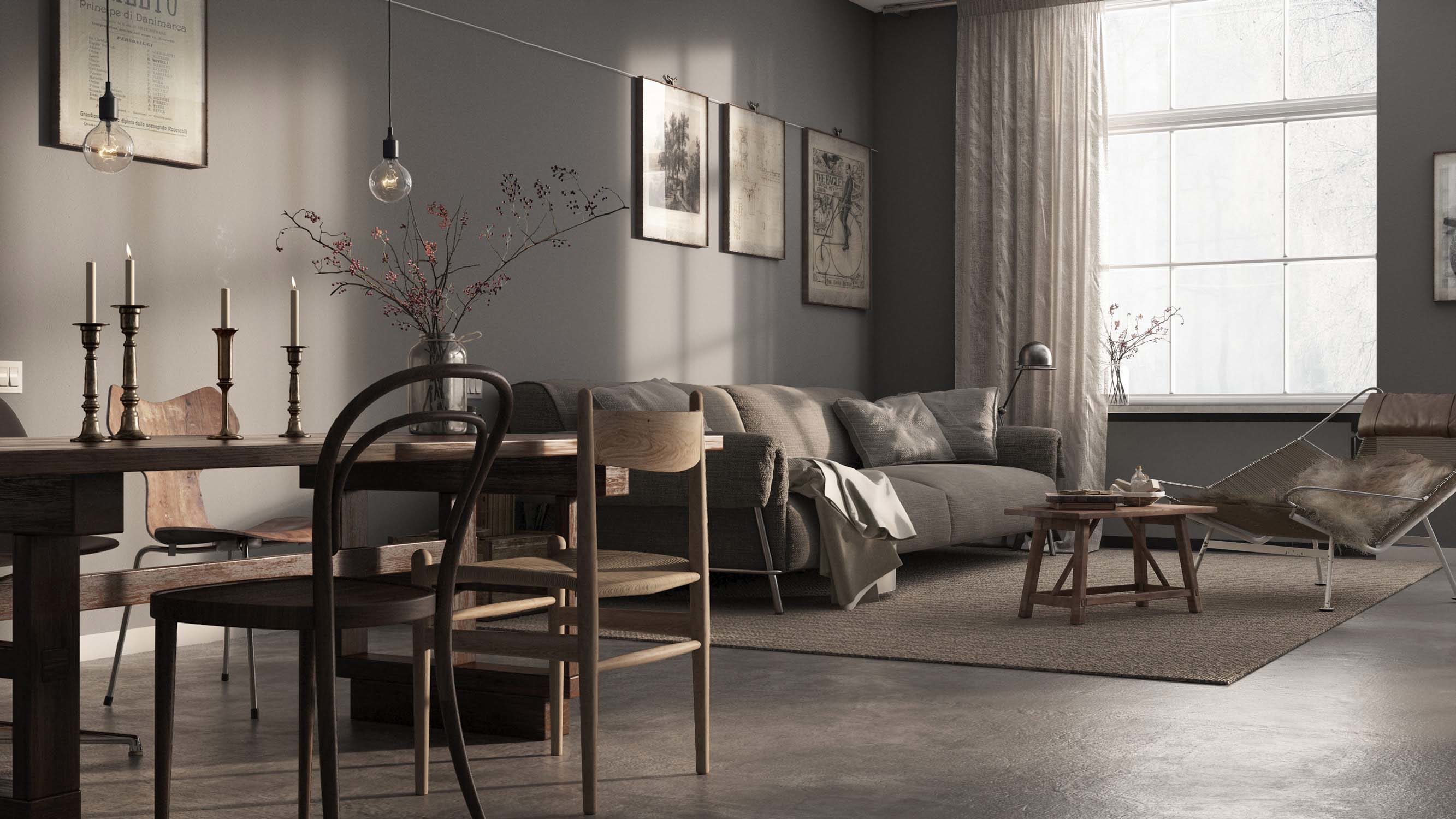 Swedish apartment in Malmo – Level Creative studio, 2015