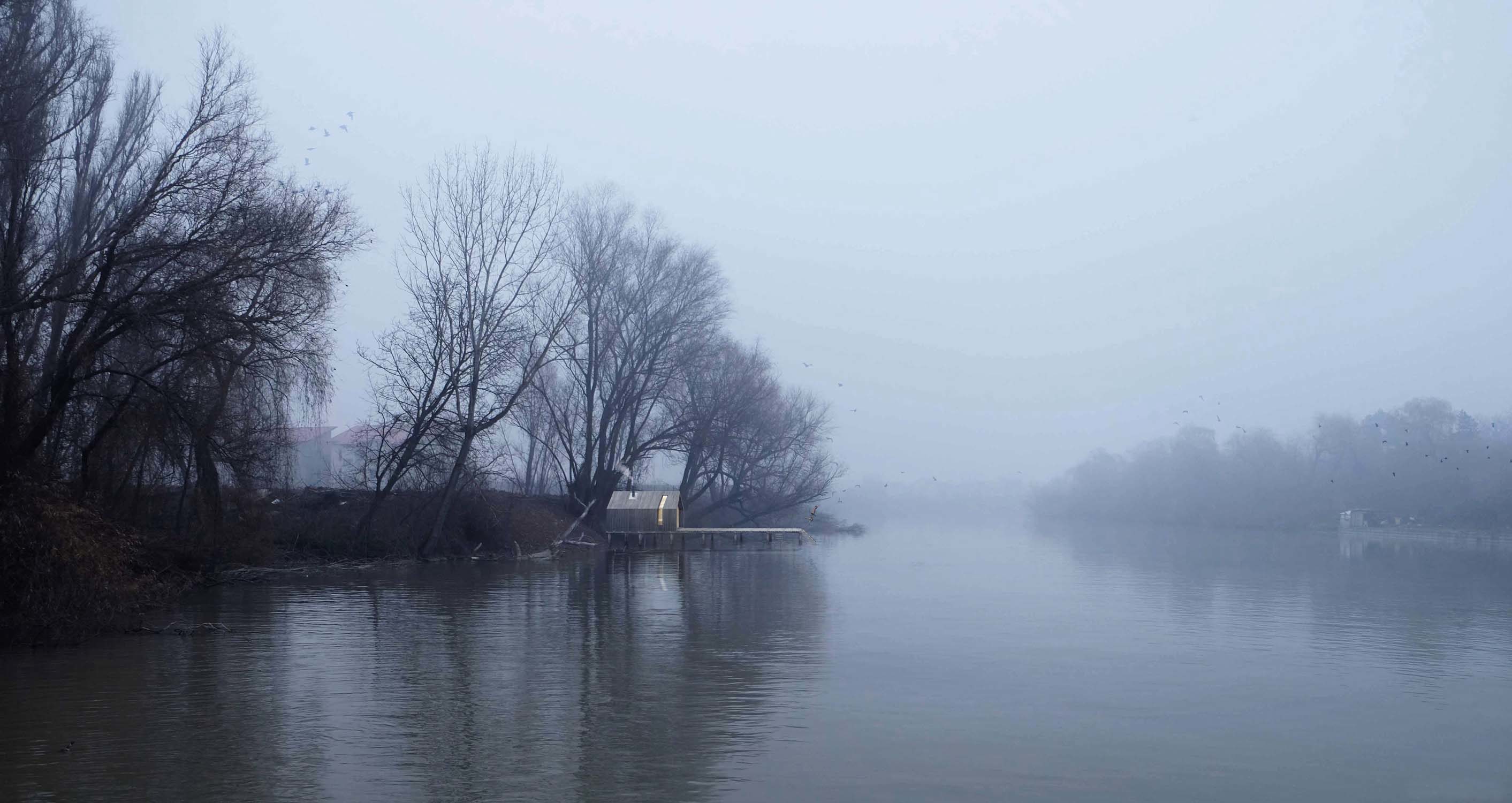 Fog on the lake – Level Creative studio, 2016