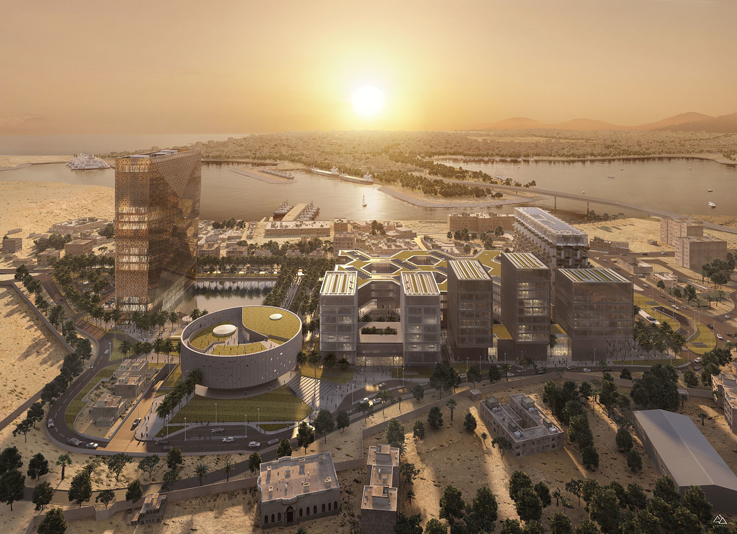 New business district, Bengasi – Stefano Boeri Architetti, 2019