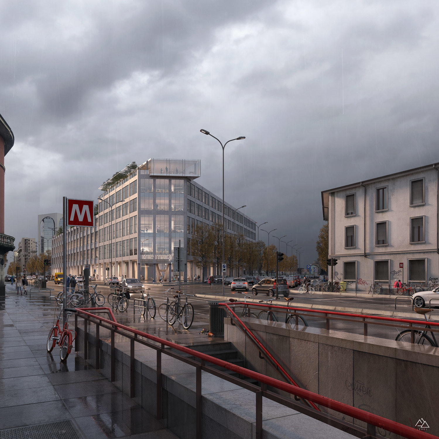 The “Magnet” office building in Milan-Genius Loci architettura, 2020