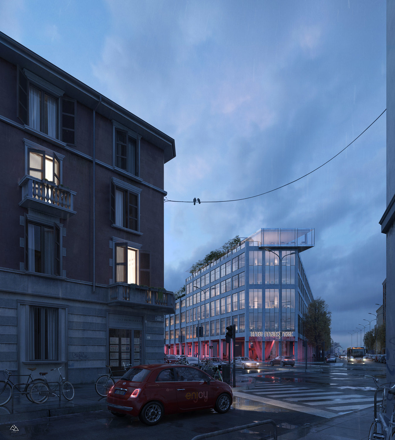 The “Magnet” office building in Milan-Genius Loci architettura, 2020