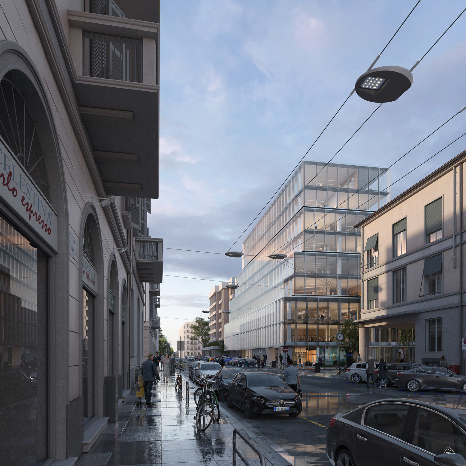 Porta Nuova, New office building in Porta Nuova Milano – Scandurra Studio, 2020