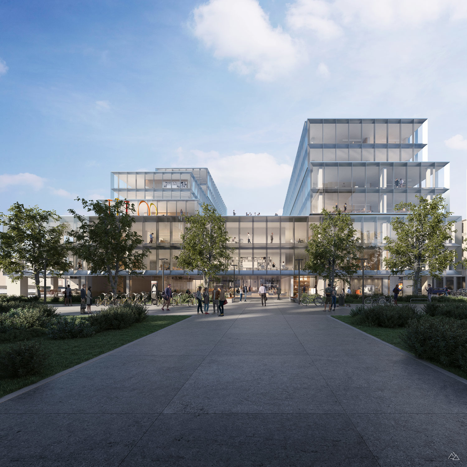 Porta Nuova, New office building in Porta Nuova Milano – Scandurra Studio, 2020